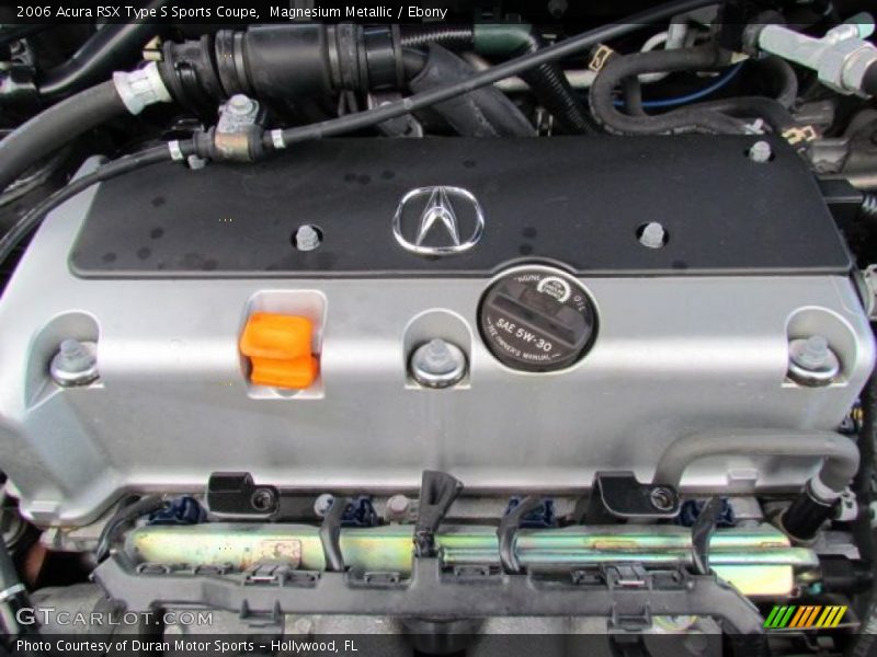  2006 RSX Type S Sports Coupe Engine - 2.0 Liter DOHC 16-Valve i-VTEC 4 Cylinder