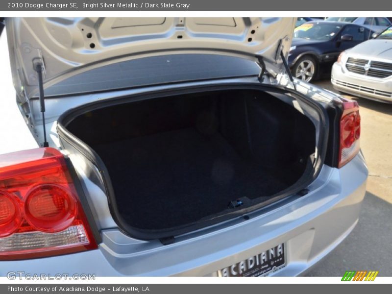 Bright Silver Metallic / Dark Slate Gray 2010 Dodge Charger SE