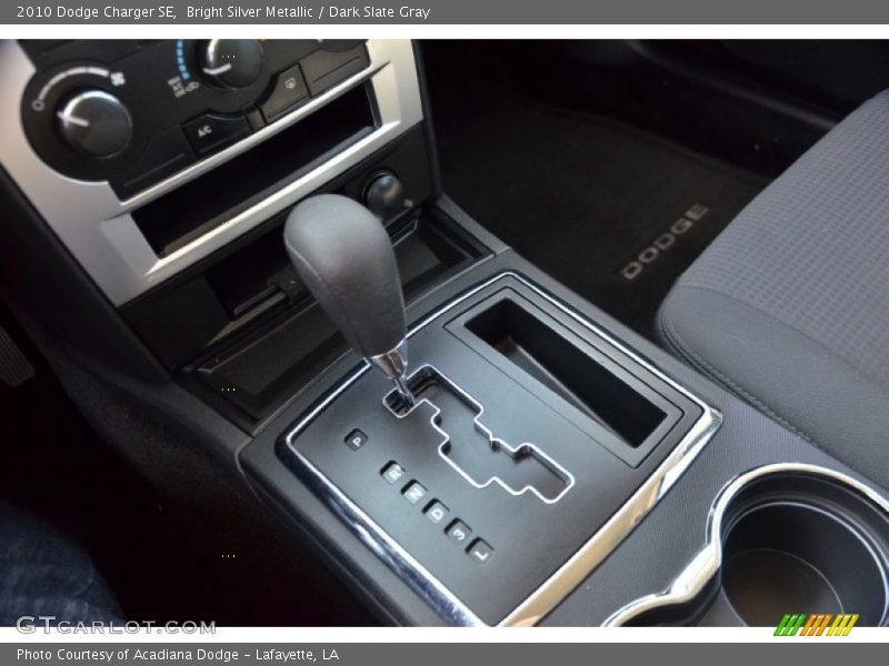 Bright Silver Metallic / Dark Slate Gray 2010 Dodge Charger SE