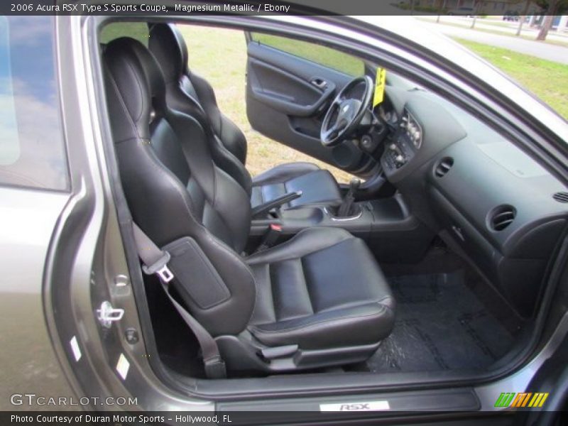  2006 RSX Type S Sports Coupe Ebony Interior