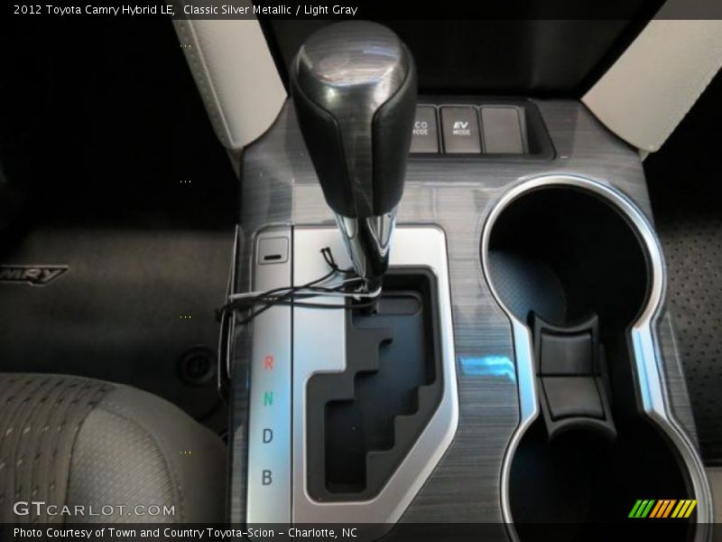 Classic Silver Metallic / Light Gray 2012 Toyota Camry Hybrid LE