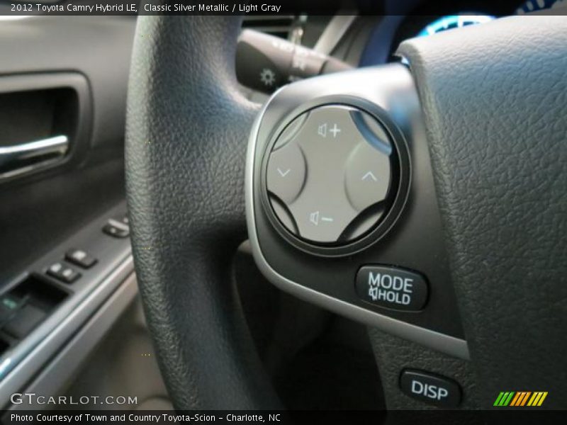 Classic Silver Metallic / Light Gray 2012 Toyota Camry Hybrid LE