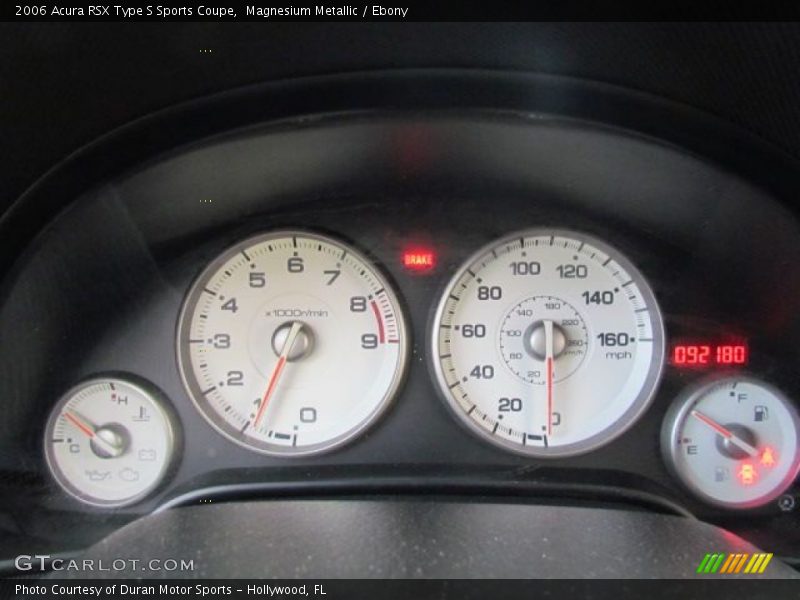  2006 RSX Type S Sports Coupe Type S Sports Coupe Gauges
