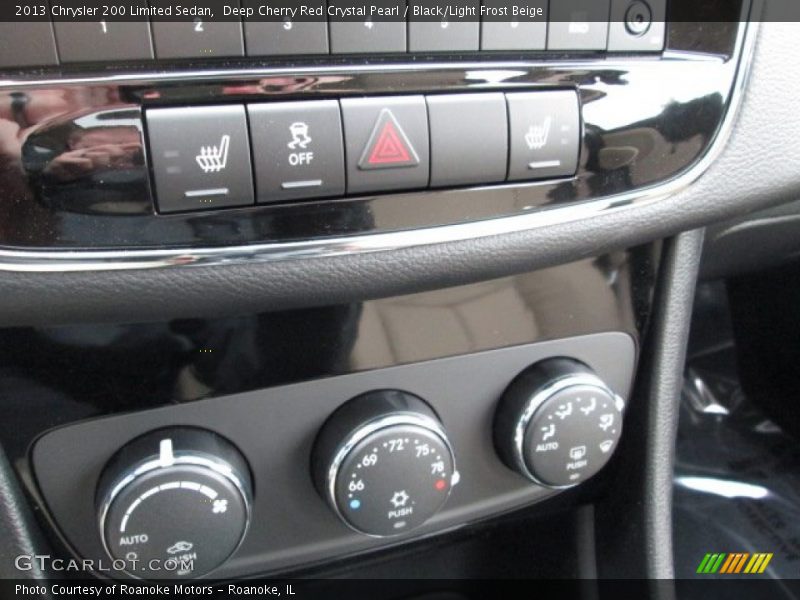 Controls of 2013 200 Limited Sedan