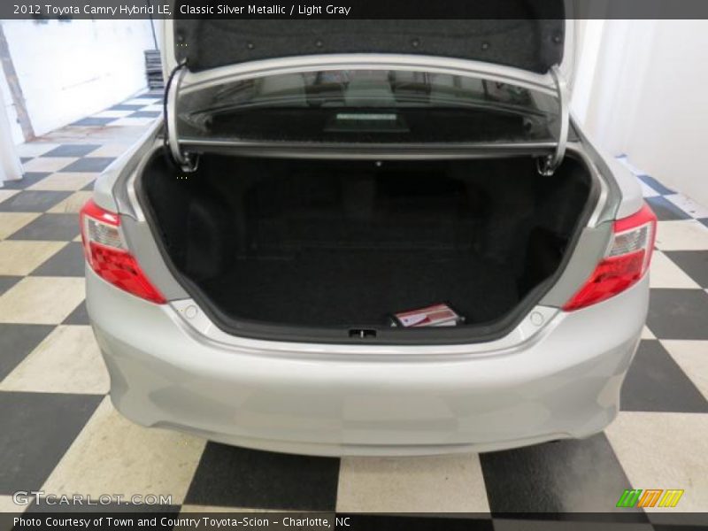 Classic Silver Metallic / Light Gray 2012 Toyota Camry Hybrid LE