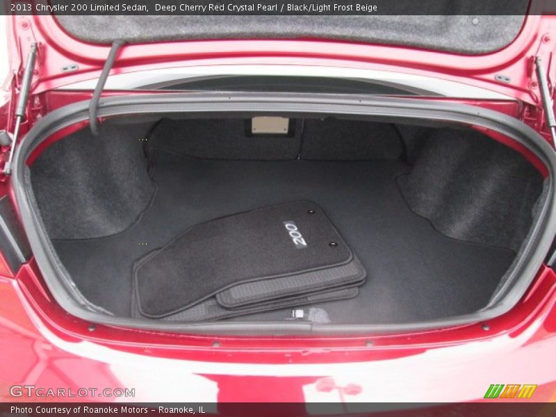  2013 200 Limited Sedan Trunk