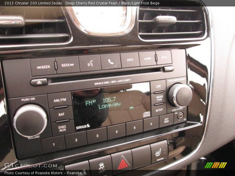 Audio System of 2013 200 Limited Sedan