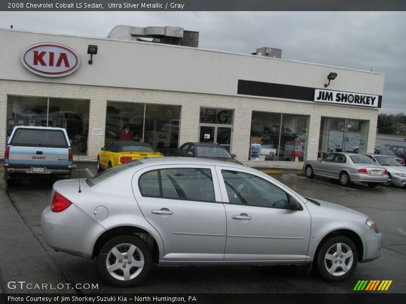 Ultra Silver Metallic / Gray 2008 Chevrolet Cobalt LS Sedan