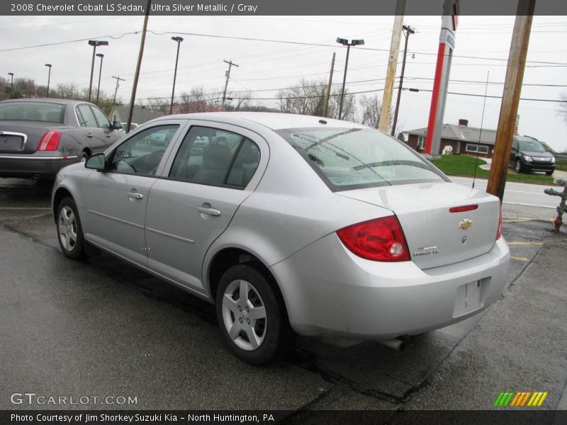 Ultra Silver Metallic / Gray 2008 Chevrolet Cobalt LS Sedan