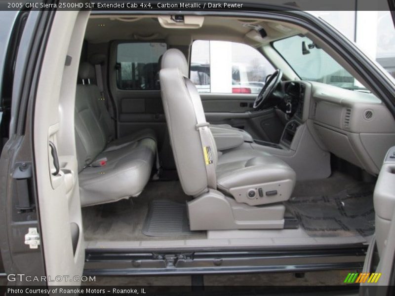 Carbon Metallic / Dark Pewter 2005 GMC Sierra 2500HD SLT Extended Cab 4x4