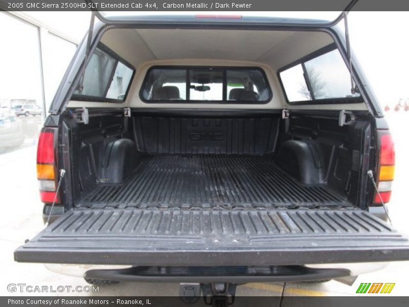 Carbon Metallic / Dark Pewter 2005 GMC Sierra 2500HD SLT Extended Cab 4x4