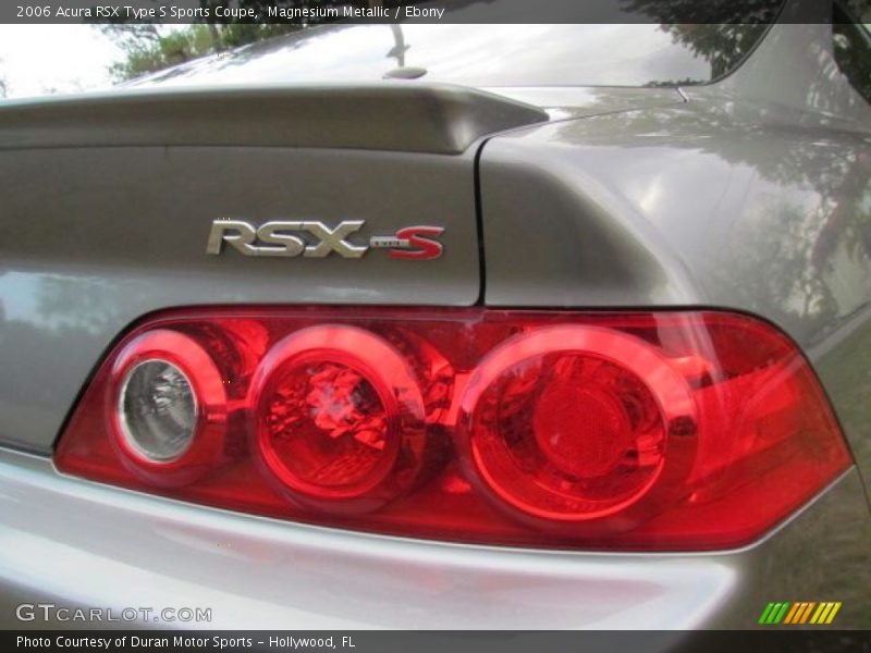 Magnesium Metallic / Ebony 2006 Acura RSX Type S Sports Coupe