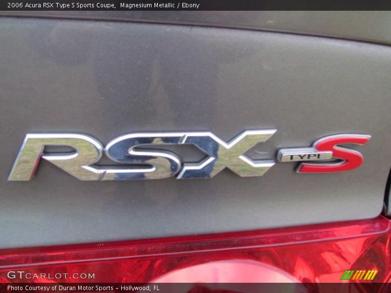 Magnesium Metallic / Ebony 2006 Acura RSX Type S Sports Coupe