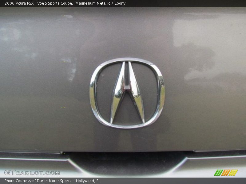 Magnesium Metallic / Ebony 2006 Acura RSX Type S Sports Coupe