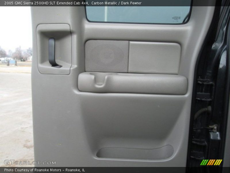 Carbon Metallic / Dark Pewter 2005 GMC Sierra 2500HD SLT Extended Cab 4x4
