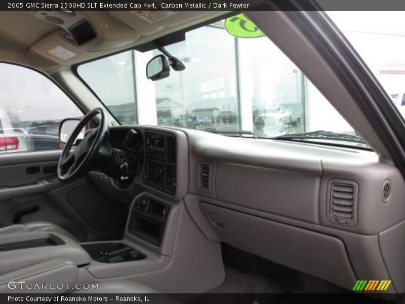 Carbon Metallic / Dark Pewter 2005 GMC Sierra 2500HD SLT Extended Cab 4x4
