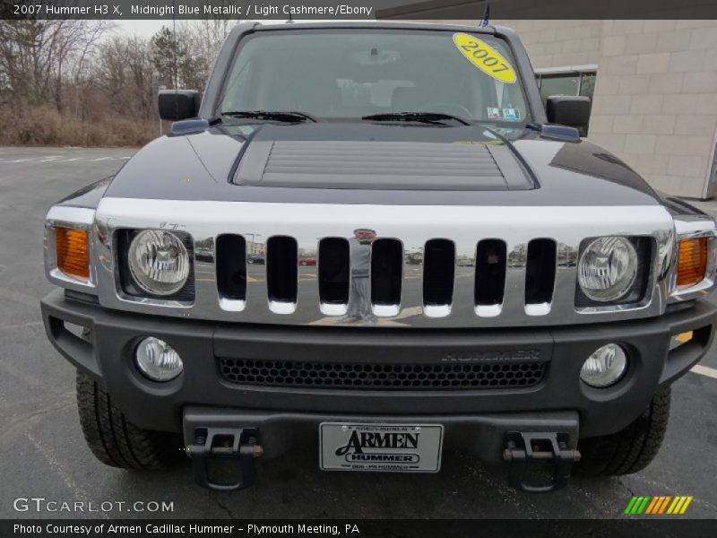 Midnight Blue Metallic / Light Cashmere/Ebony 2007 Hummer H3 X