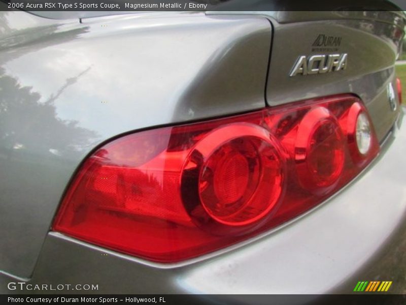 Magnesium Metallic / Ebony 2006 Acura RSX Type S Sports Coupe