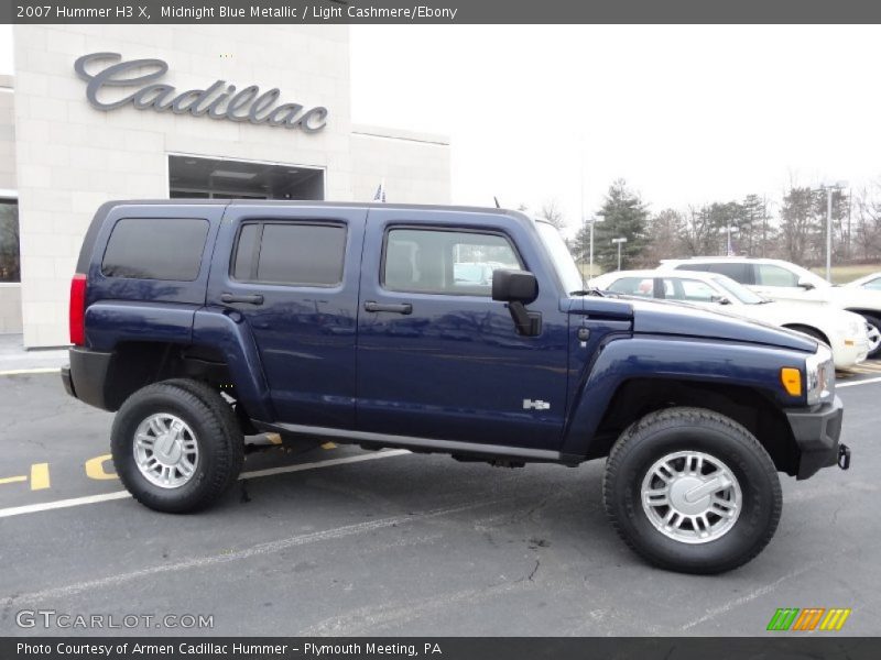  2007 H3 X Midnight Blue Metallic