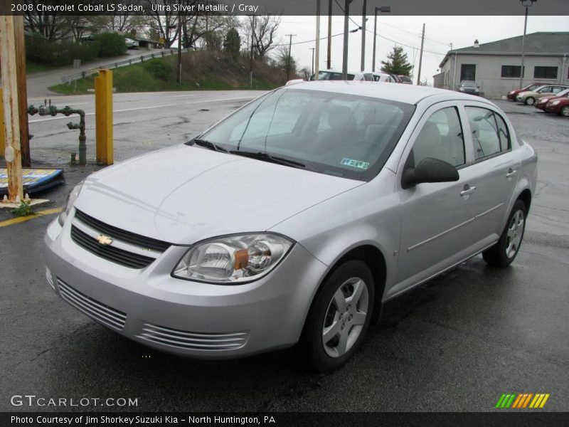 Ultra Silver Metallic / Gray 2008 Chevrolet Cobalt LS Sedan