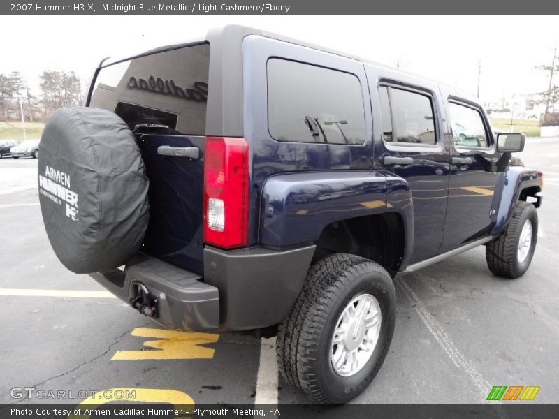 Midnight Blue Metallic / Light Cashmere/Ebony 2007 Hummer H3 X