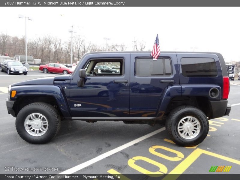  2007 H3 X Midnight Blue Metallic