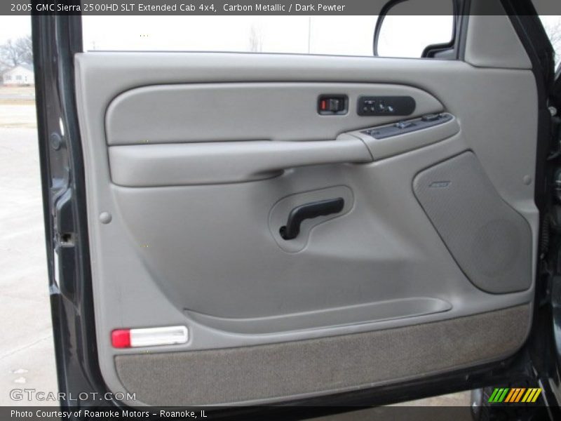 Carbon Metallic / Dark Pewter 2005 GMC Sierra 2500HD SLT Extended Cab 4x4