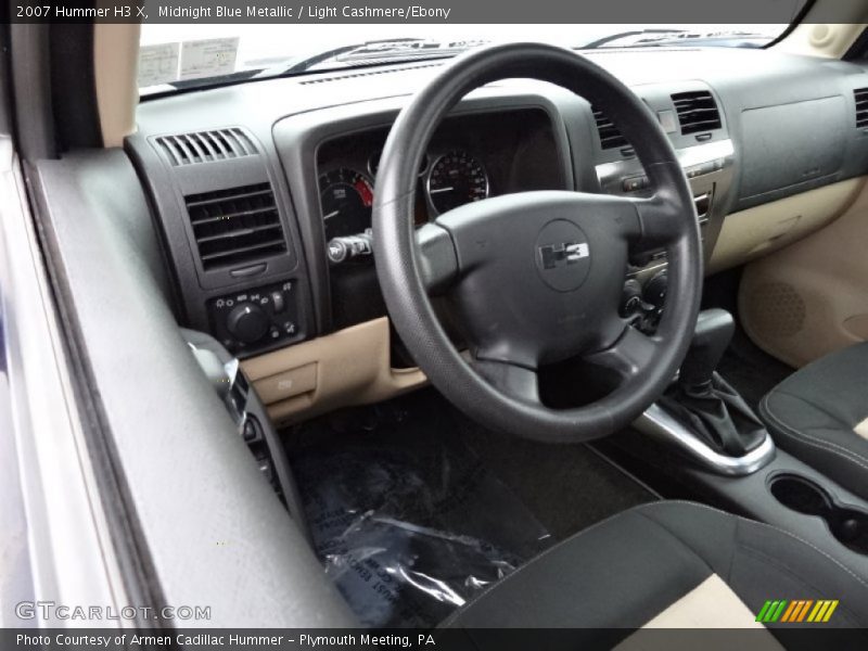 Dashboard of 2007 H3 X