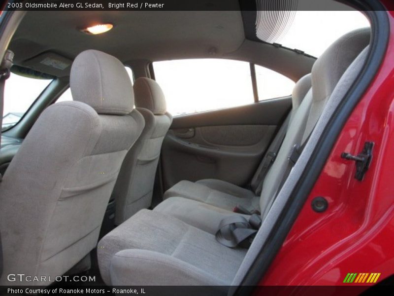 Bright Red / Pewter 2003 Oldsmobile Alero GL Sedan