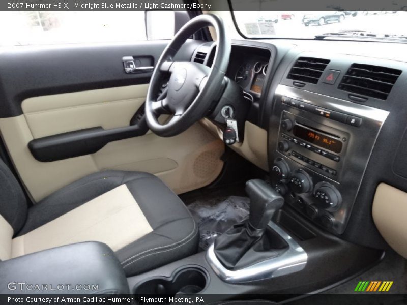  2007 H3 X Light Cashmere/Ebony Interior