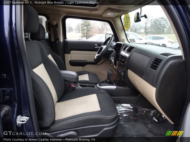  2007 H3 X Light Cashmere/Ebony Interior