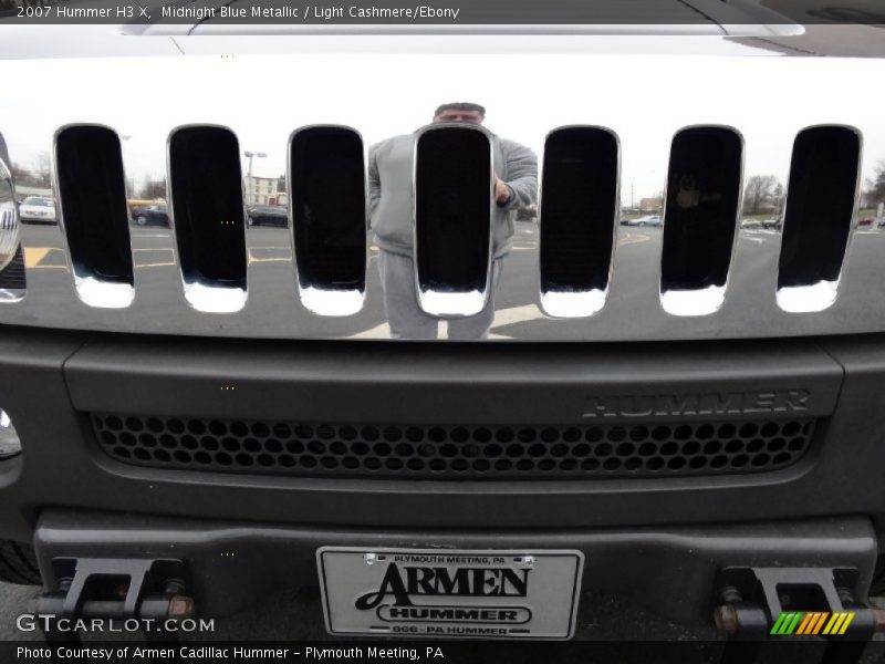 Midnight Blue Metallic / Light Cashmere/Ebony 2007 Hummer H3 X