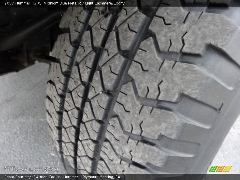 Midnight Blue Metallic / Light Cashmere/Ebony 2007 Hummer H3 X