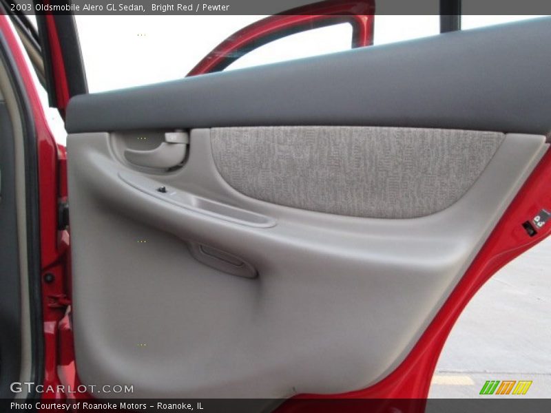 Bright Red / Pewter 2003 Oldsmobile Alero GL Sedan