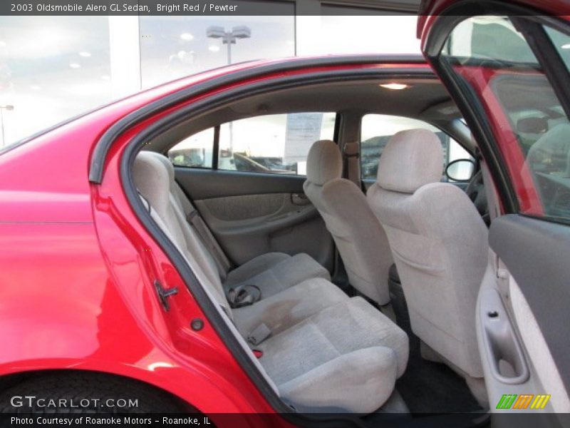 Bright Red / Pewter 2003 Oldsmobile Alero GL Sedan