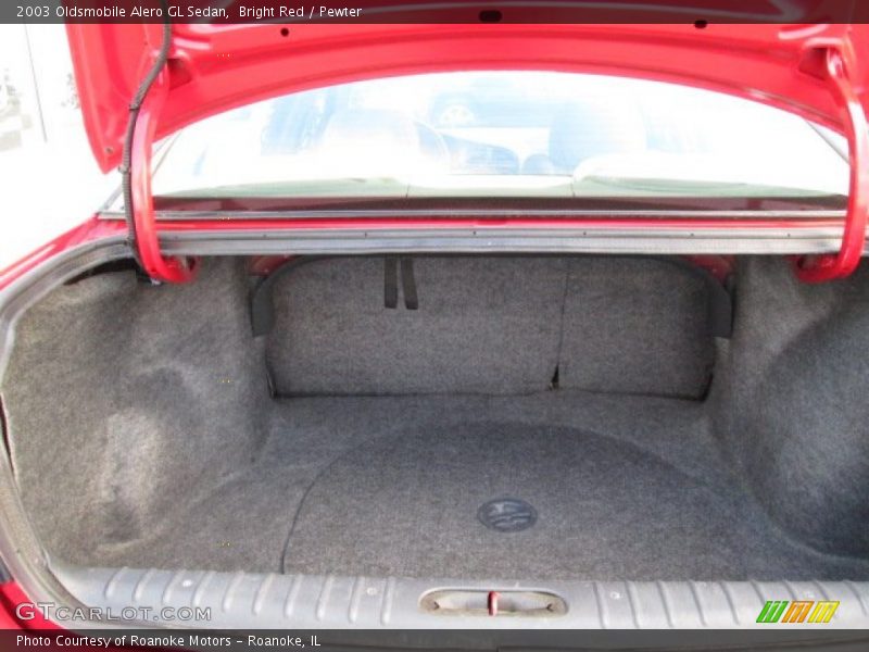Bright Red / Pewter 2003 Oldsmobile Alero GL Sedan