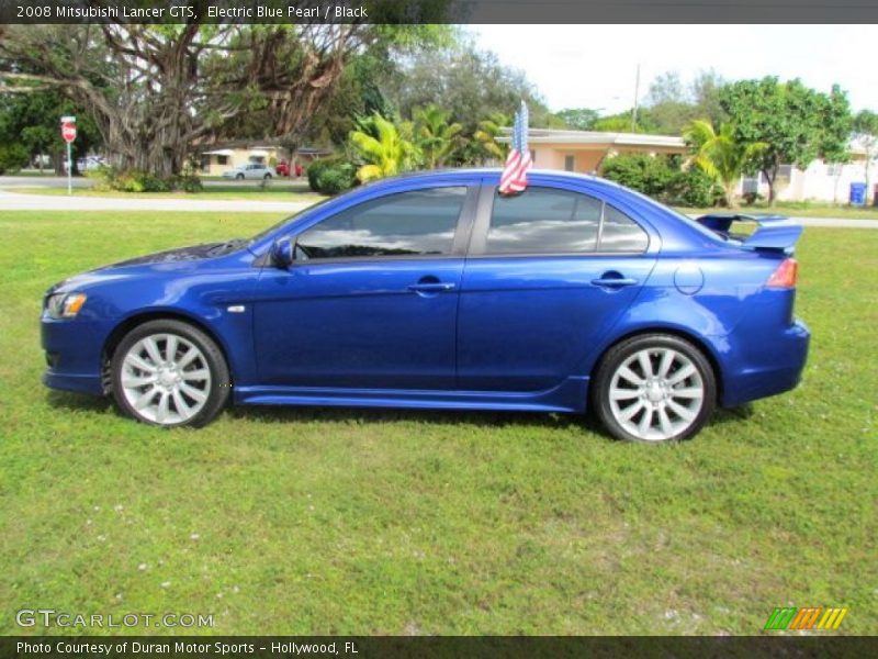  2008 Lancer GTS Electric Blue Pearl