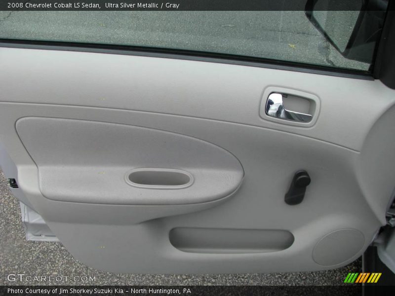 Ultra Silver Metallic / Gray 2008 Chevrolet Cobalt LS Sedan
