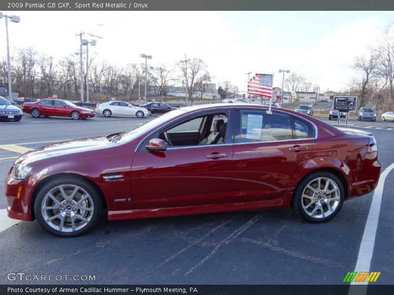  2009 G8 GXP Sport Red Metallic