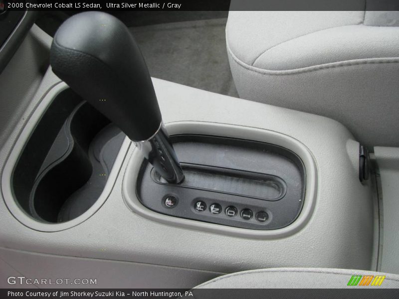 Ultra Silver Metallic / Gray 2008 Chevrolet Cobalt LS Sedan