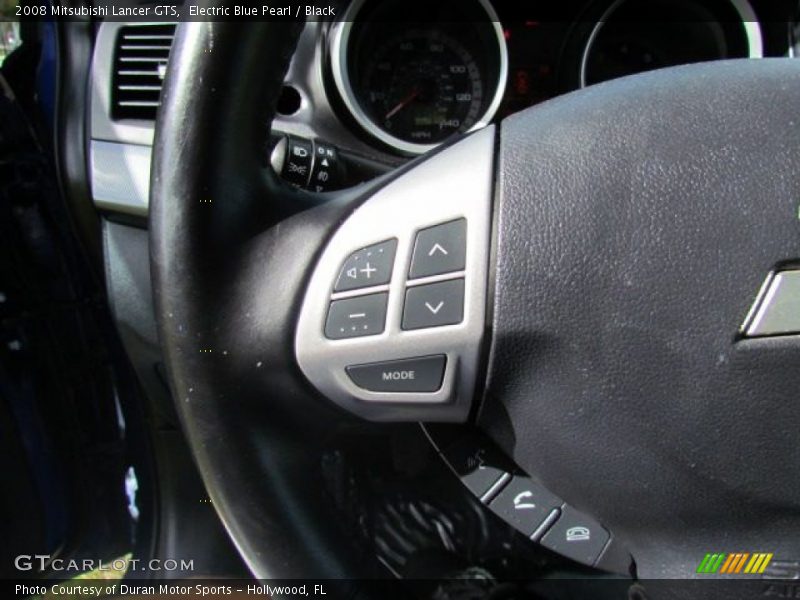 Controls of 2008 Lancer GTS