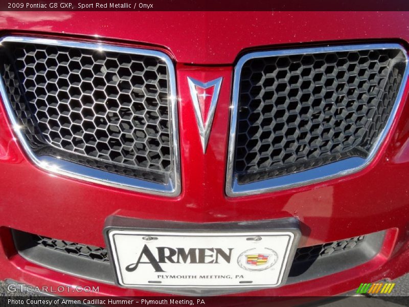 Sport Red Metallic / Onyx 2009 Pontiac G8 GXP