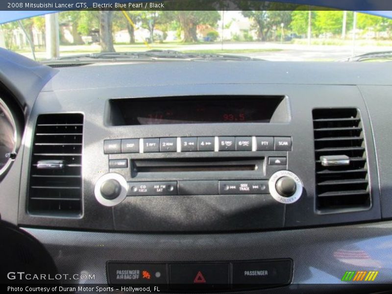 Controls of 2008 Lancer GTS