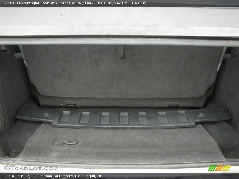 Stone White / Dark Slate Gray/Medium Slate Gray 2010 Jeep Wrangler Sport 4x4