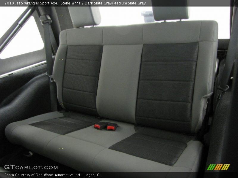 Stone White / Dark Slate Gray/Medium Slate Gray 2010 Jeep Wrangler Sport 4x4