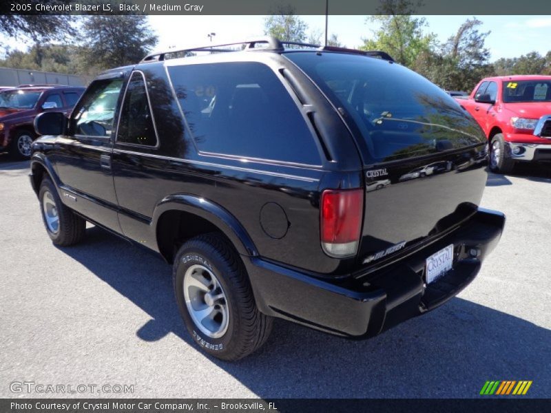 Black / Medium Gray 2005 Chevrolet Blazer LS