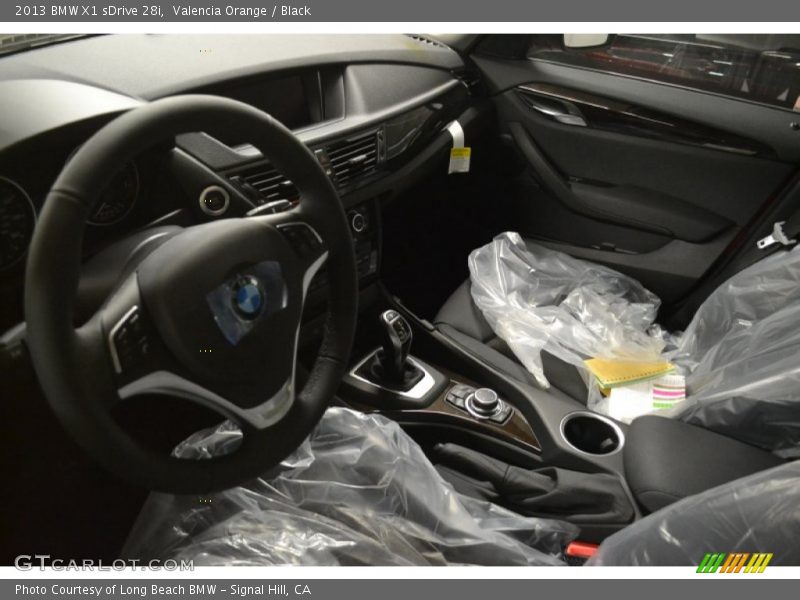 Valencia Orange / Black 2013 BMW X1 sDrive 28i
