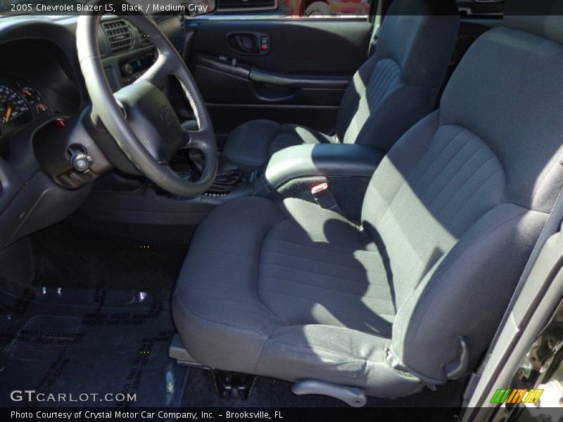 Black / Medium Gray 2005 Chevrolet Blazer LS