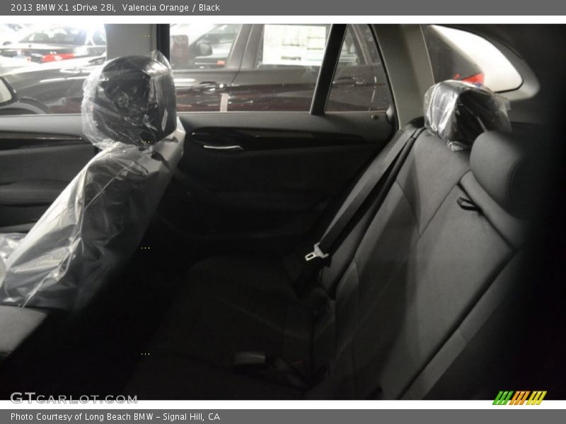 Valencia Orange / Black 2013 BMW X1 sDrive 28i