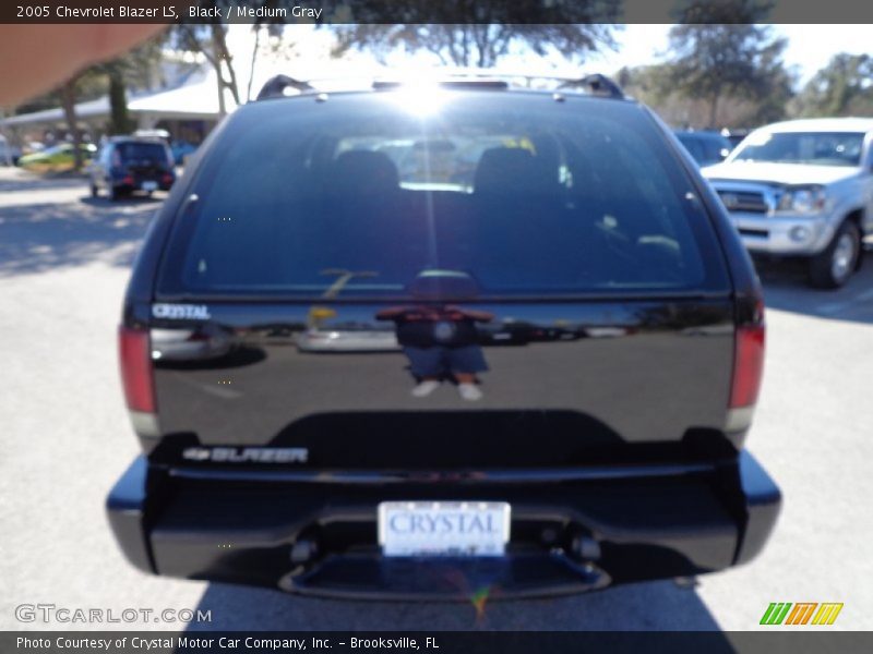 Black / Medium Gray 2005 Chevrolet Blazer LS